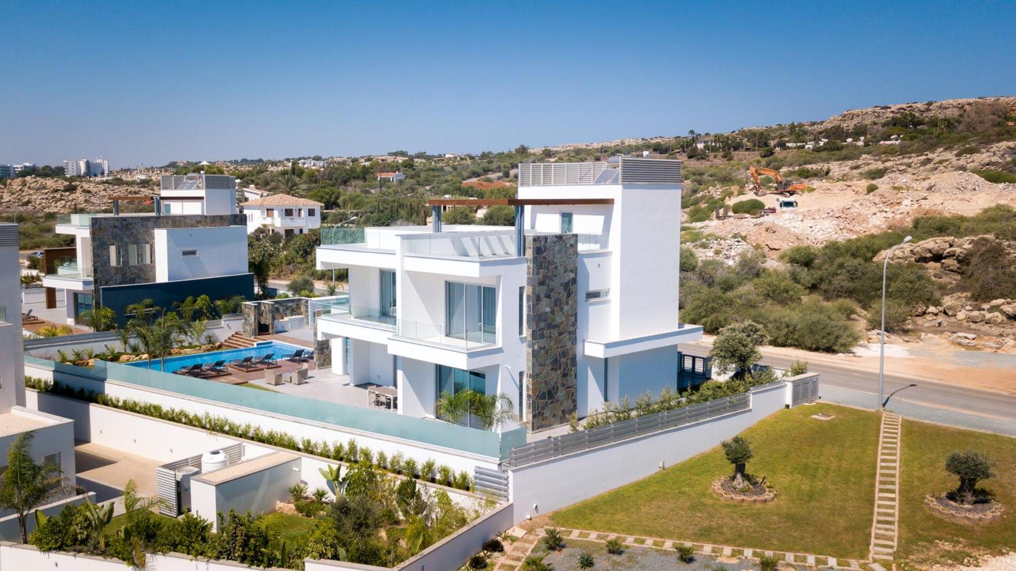 Sea Pearl Beachfront Villas - Breeze Ajia Napa Zewnętrze zdjęcie