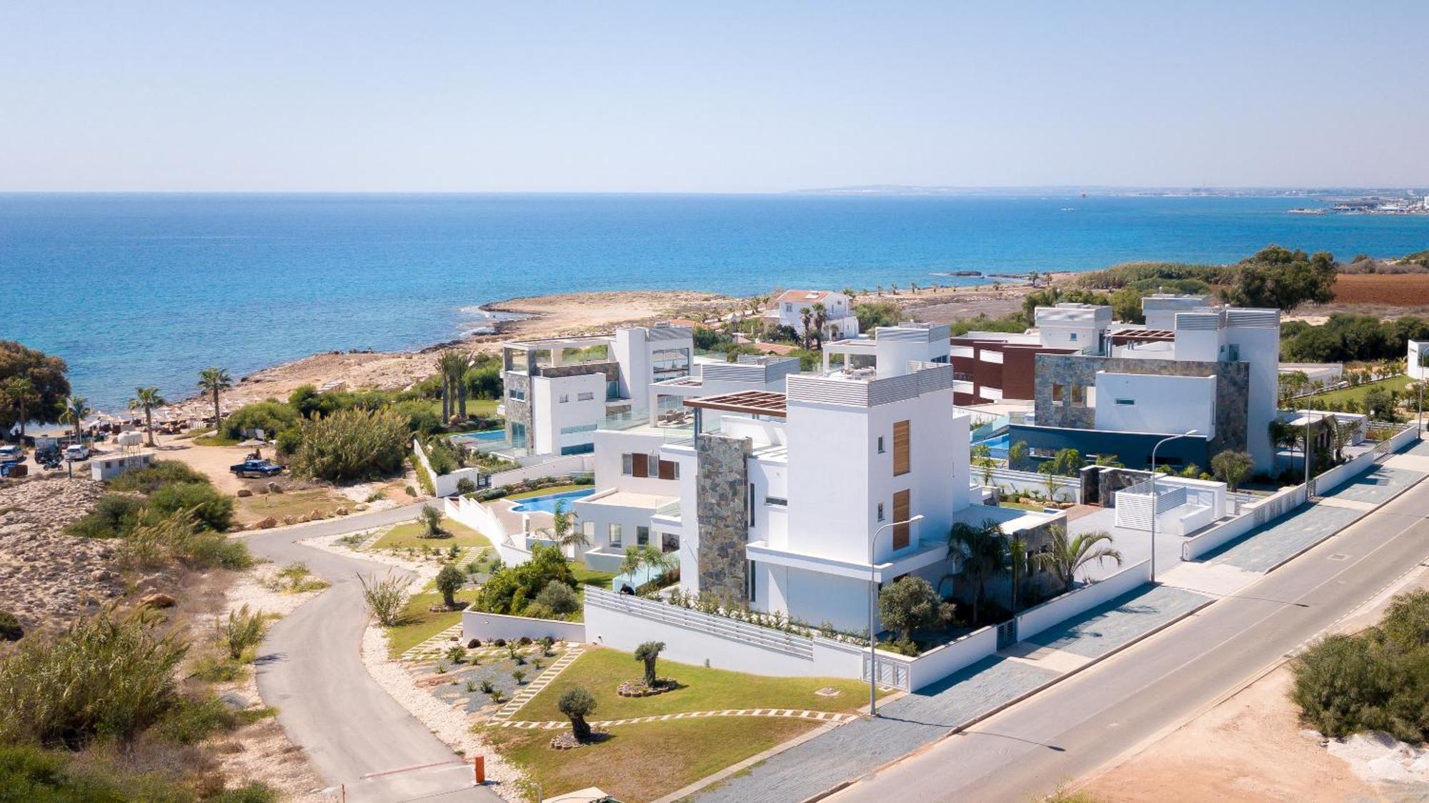 Sea Pearl Beachfront Villas - Breeze Ajia Napa Zewnętrze zdjęcie